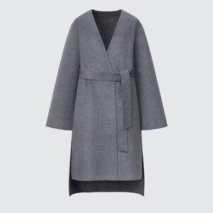 Uniqlo Double Face Wrap Coat
